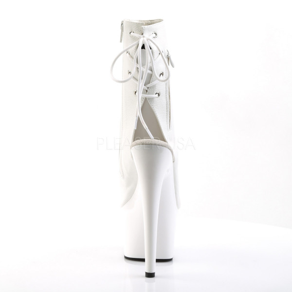 7 inches Heel, 2 3/4 inches PF Open Toe/Back Ankle Boot — image 8 of 20