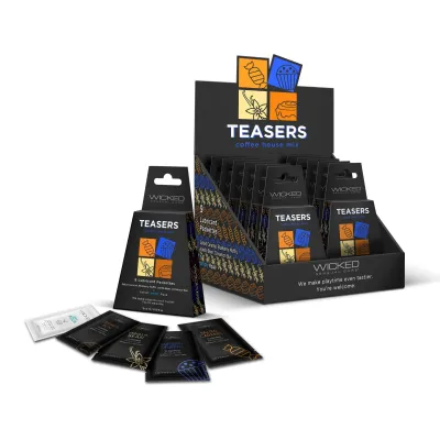 Teasers Coffee House Mix Display