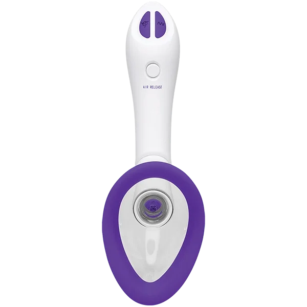 Bloom - Intimate Body Pump - Automatic - Vibrating - Rechargeable - Purple/White — image 7 of 8