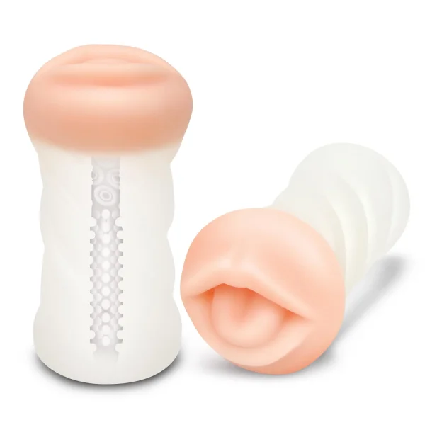 ZOLO Male Masturbator Clear Deep Throat