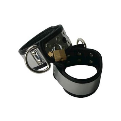 Lined Metal Band Cuffs Wrist