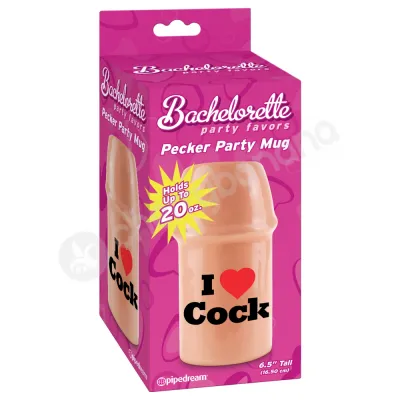 Bachelorette Party Favors Pecker Party Mug