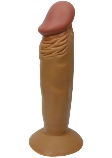 Real Skin Latin American Whoppers Dong 6 Inch - Tan
