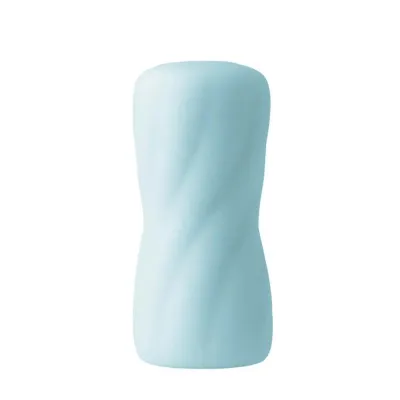Share Satisfaction Reversible Pocket Curves Stroker Baby Blue 4 Inch