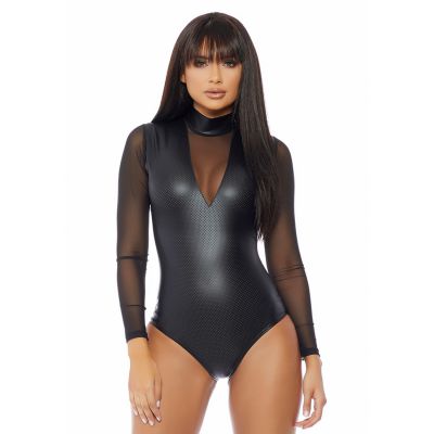 Behave Bodysuit Black Just Sexy Lingerie