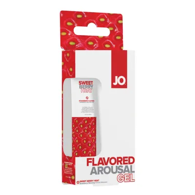 JO Sweet Berry Heat Flavored Warming Arousal Gel