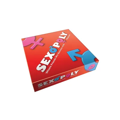 Sexopoly Board Game Red