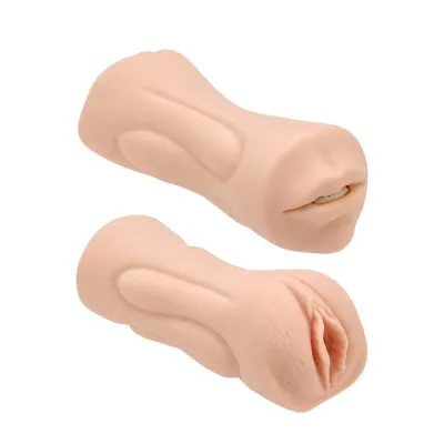 Realistic Pussy And Mouth Double Ended Stroker
