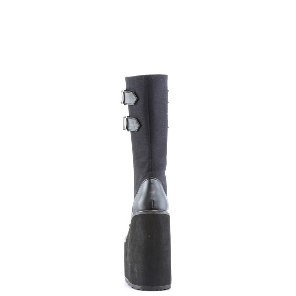 5 1/2 inches PF Lace-Up Knee Boot w/Exposed Zipper & Buckle Strap — image 4 of 4