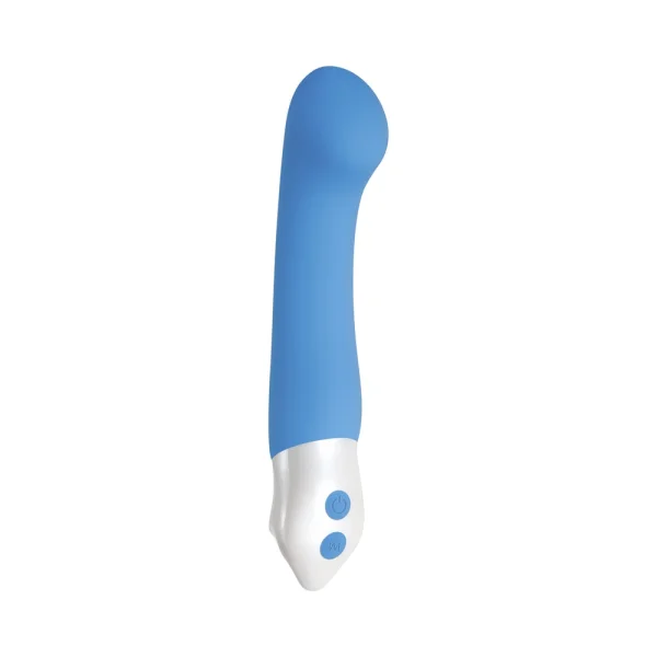 Tempest G Silicone Rechargeable G-Spot Vibrator Blue — image 5 of 9