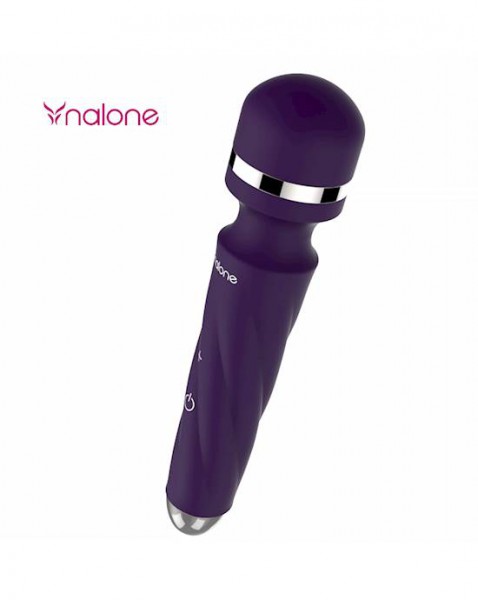 Lover Vibrating Wand - Purple