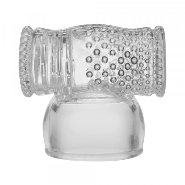 Kink Wand Attachment Cock Stroker Clear
