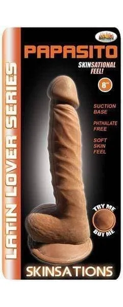 Skinsations Latin Lover Series 8 Inches - Papasito — image 4 of 4