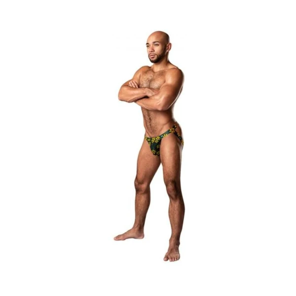 Men's Clothing: Male Power Petal Power Jock Daisy Print L/xl