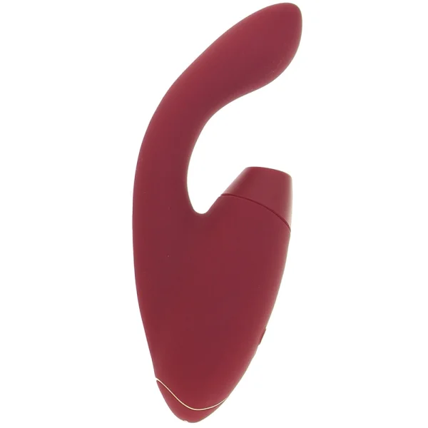 Womanizer DUO 2 Silicone Pleasure Air Clitoral & G-Spot Stimulator - Bordeaux