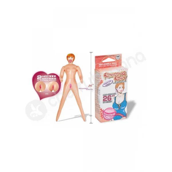 Romping Rosy Inflatable Doll