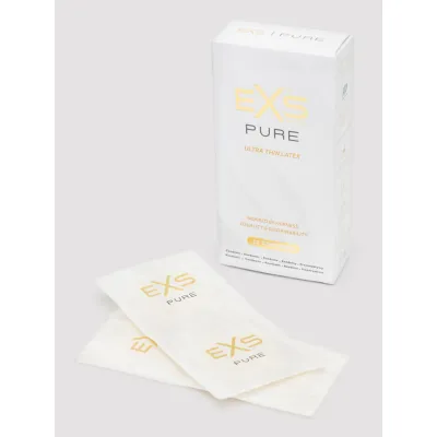EXS Pure Ultra Thin Latex Condoms 12 Pack