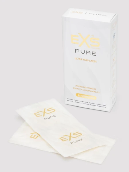 EXS Pure Ultra Thin Latex Condoms (12 Pack)