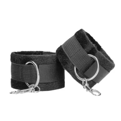 Ouch Velcro Hand or Ankle Cuffs Black