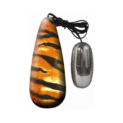 Primal Instincts Vibrating Egg Tiger Print