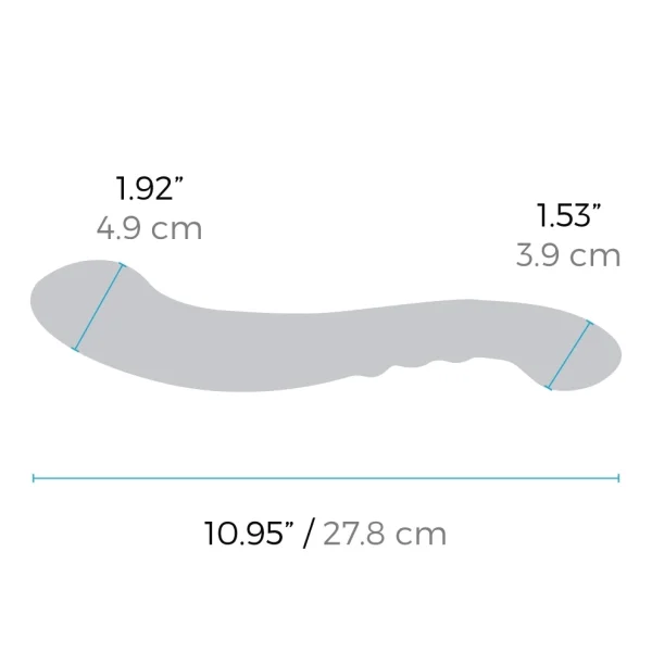 LE WAND CONTOUR Stainless Steel Dildo