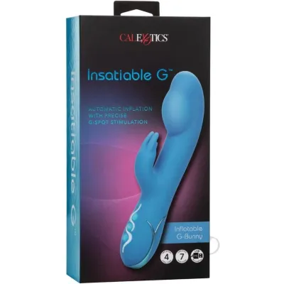 CalExotics Insatiable G Inflatable G Bunny Vibrator