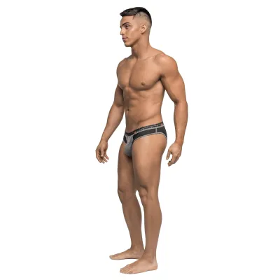 Reversible Bikini Large Gray Black