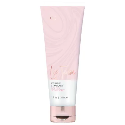 Lip Tease Kissable Stimulant Sin City Strawberry 1 Fl Oz
