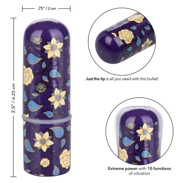Naughty Bits Just The Tip Waterproof Rechargeable Bullet Vibrator By CalExotics
