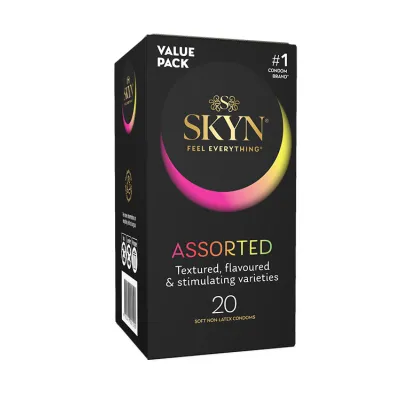 Skyn Assorted Variety Condoms 20 Pack