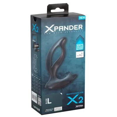 Xpander X2 Prostate Stimulator Black Large