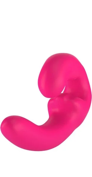 Fun Factory Sharevibe Vibrating Wearable Dildo - Pink — image 7 of 8
