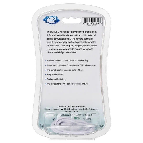 Panty Leaf Remote Vibrator — image 7 of 7
