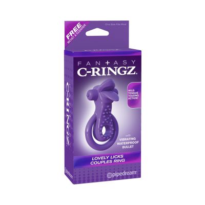 Fantasy C Ringz Lovely Licks Couples Ring Purple