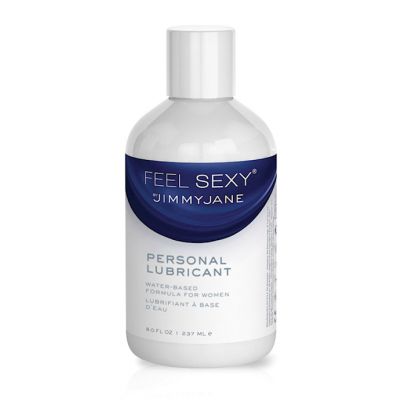 Jimmyjane Feel Sexy Personal Lubricant 8 Fl Oz Waterbased 8 Oz