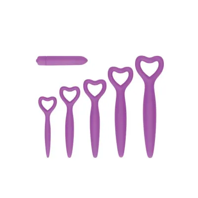 Silicone Vaginal Dilator Set Purple
