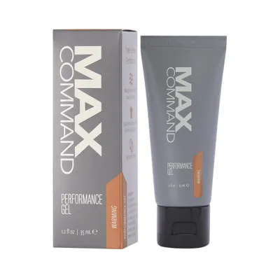 Max Command Performance Gel Warming 1 2 fluid ounces