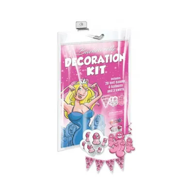 Bachelorette Decoration Kit Banner Balloons Swirls