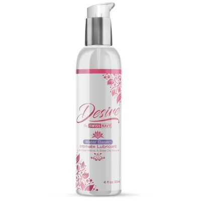 Desire Water Based Intimate Lubricant 120ml White pink 4oz