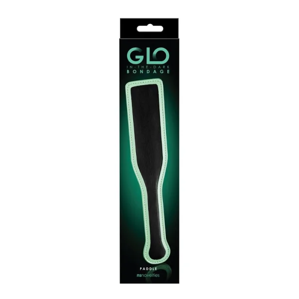 NS Novelties GLO Bondage Green Paddle