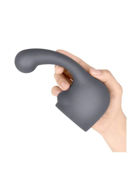 Le Wand Curve Weighted Silicone Attachment - Grey