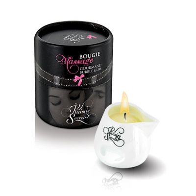Plaisirs Secrets Massage Candle Bubble Gum