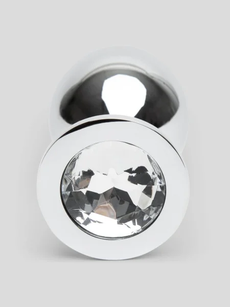 Lovehoney Jeweled Metal Large Butt Plug 3.5 Inch
