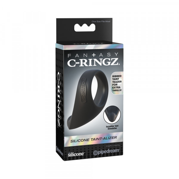 Fantasy C-ringz Silicone Taint-alizer - Black