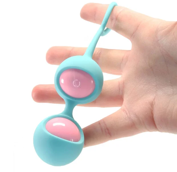 Adam & Eve Eve's Kegel Training Set - Pink/Teal