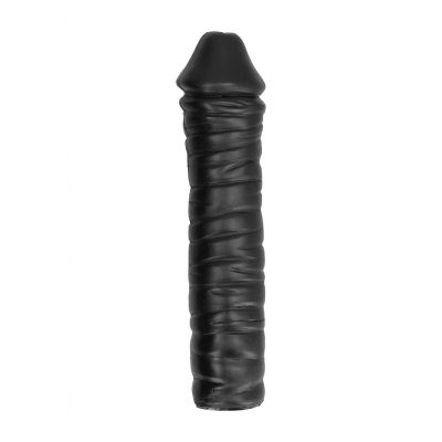 All Black 38 cm Butt Plug Set