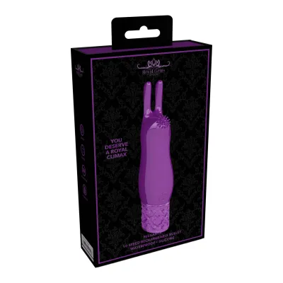 Elegance Rechargeable Silicone Bullet Purple