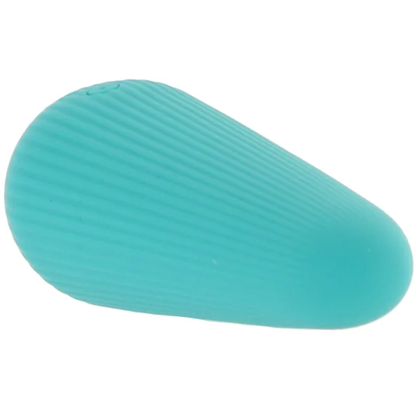 Gender X O Cone Rechargeable Waterproof Silicone Powerful Bullet Vibrator - Teal