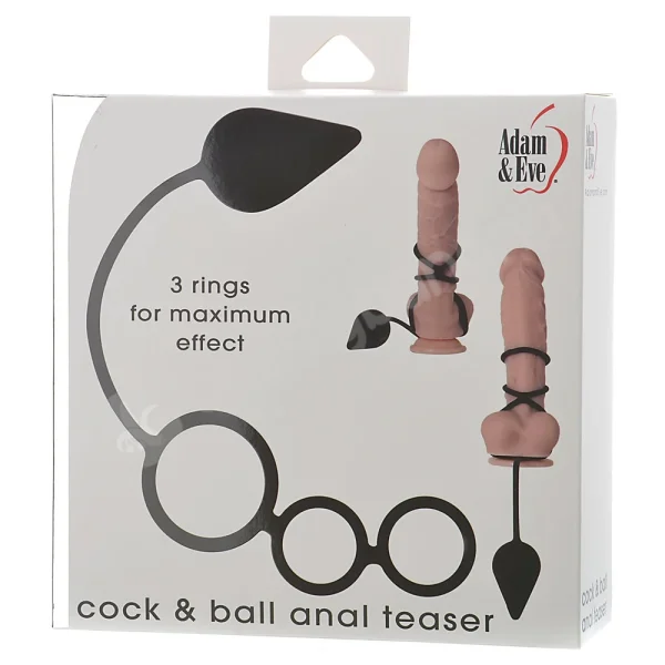 Adam & Eve Cock & Ball Anal Teaser