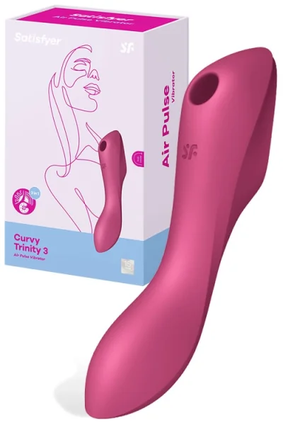 Satisfyer Curvy Trinity 3 Multifunction 3-in-1 Vibrator